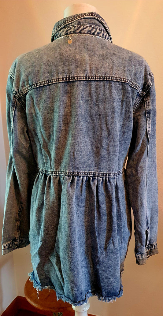 MeMe's Closet Denim Shirt/Dress