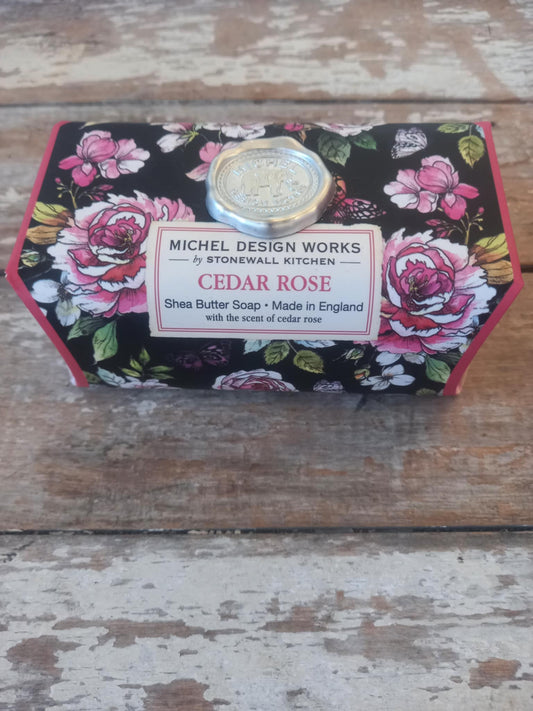 Michel Design Luxury Soap - Cedar Rose