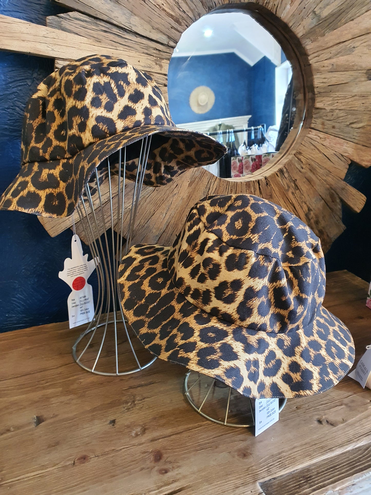Zulu Animal Print Bucket Hat