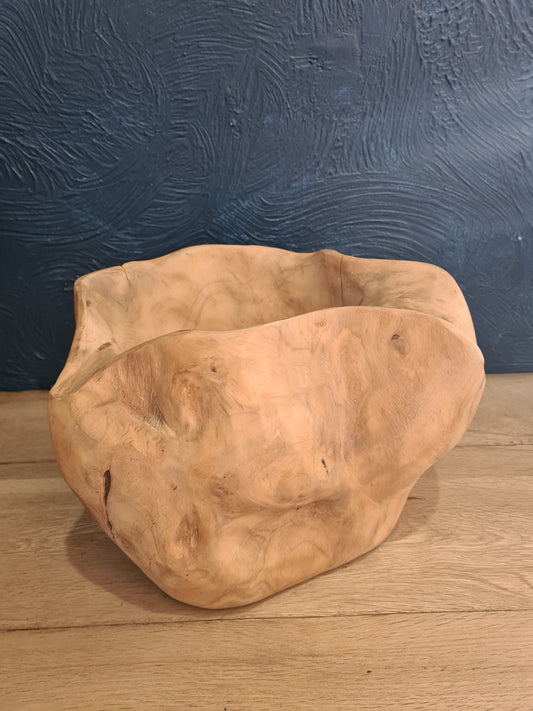 Organic Teak Bowl