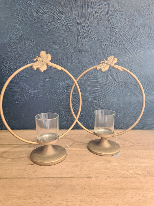 Dragonfly Tealight Candle holder