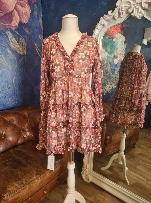 Three of Something Heather Floral Dress